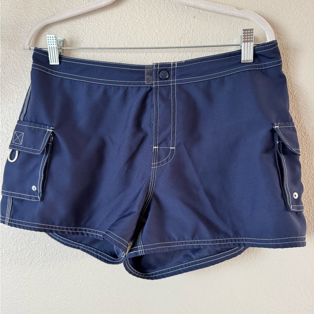 Beach Rays Navy Board Shorts. Size 7.